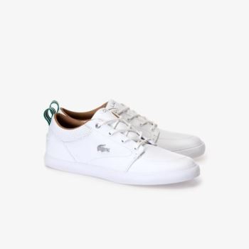 Lacoste Bayliss Sneaker - Tenisky Pánské Bílé / Bílé | CZ-6DtEM8